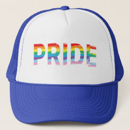 Boné PRIDE Rainbow LGBTQIA Flag, Orgulho gay Blue