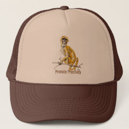 Boné Primate Proclivity Monkey Trucker's Hat