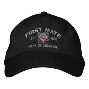 Boné Primeira Porta Náutica Personalizada Americana