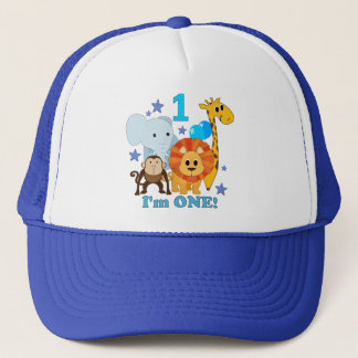 Boné Primeira selva do aniversário