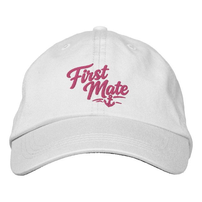 Boné Primeiro Contramestre Marinheiro Tipografia Simple (Frente)
