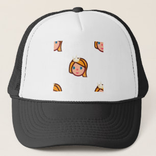 Boné princesa emoji