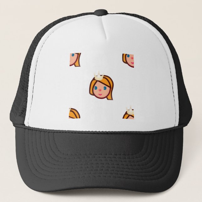 Boné princesa emoji (Frente)