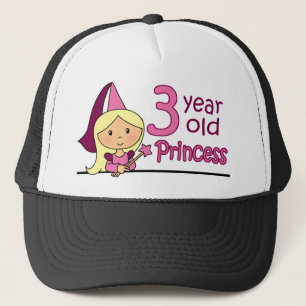 Boné Princesa Idade 3
