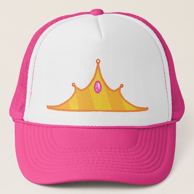 Boné Princesa Tiara Design Hat (Frente)