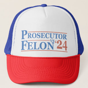 Boné Procurador Vs Felon American Election 2024 T-Shirt