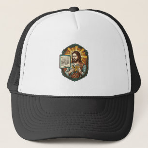 Boné Produto de revisão de Jesus Influenciador Ruim Fal