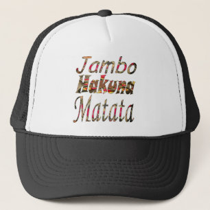 Boné Produto Personalizado da Matriz Jambo Hakuna - Per
