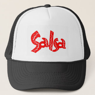 Boné Produtos do logotipo da dança da salsa!