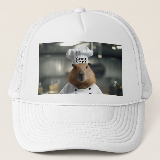 Boné Proeza de Pastelaria: O Capivara Culinário (Frente)
