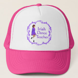 Boné Professor de Dança de Passo Irlandês - Roxo
