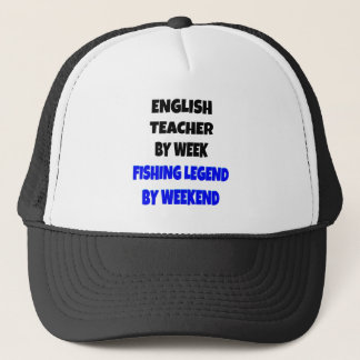 Boné Professora Inglês de Legenda de Pesca