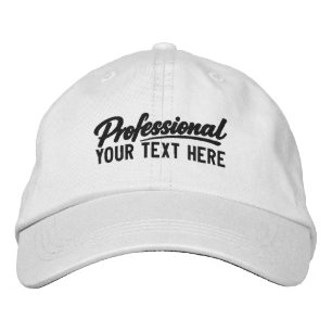 Boné Profissional Personalizado Adicione Seu Próprio Te