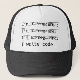 Boné Programador Engraçado