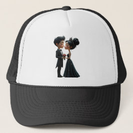 Boné Promessas ao Luar – Um Cute Momento de Casamento G