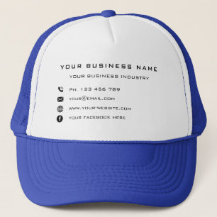 Boné Promocional da empresa personalizado - moderno