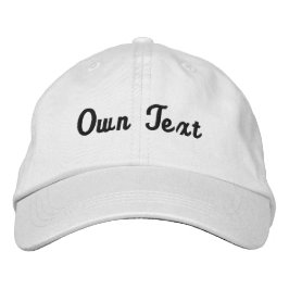 Boné Próprio Texto Lindo Visor Bonito-Chapéu