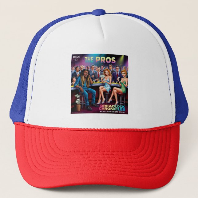 BONÉ PROS - DREADLOCK CRÔNICA PROBLEMA 23 (Frente)