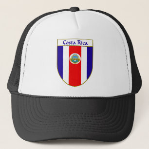 Boné Protetor da bandeira de Costa Rica