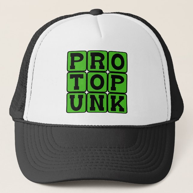 Boné Protopunk, Gênero Musical (Frente)