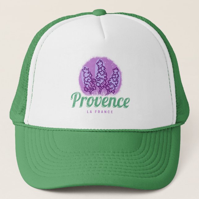 Boné Proveniência Retro Lavanda França Riviera França (Frente)