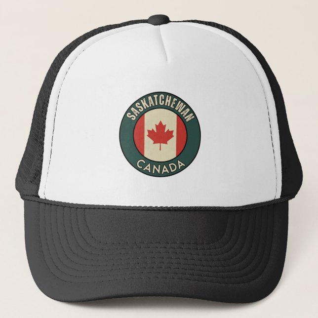 Boné Província de Saskatchewan Canadá (Frente)