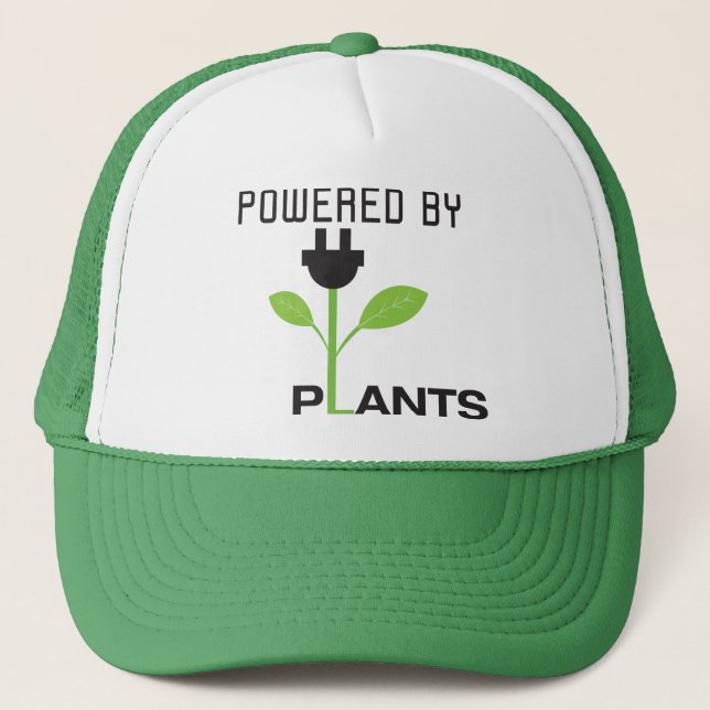 Boné Psto pelo chapéu das plantas (Frente)