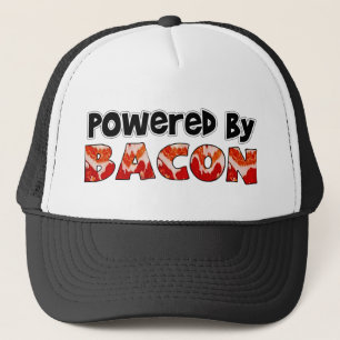 Boné Psto pelo humor do bacon