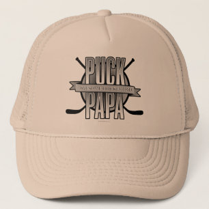 Boné Puck Papa (Pai de Hóquei)