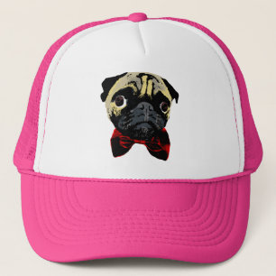 Boné Pug do juntamento - chapéu