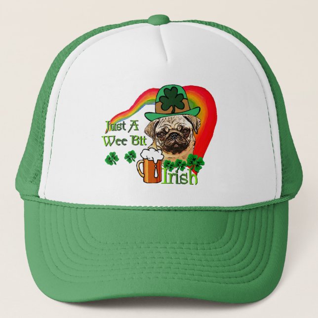 Boné Pug St Patricks (Frente)