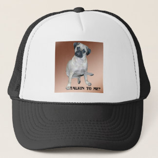 Boné Puggle Talkin a mim chapéu