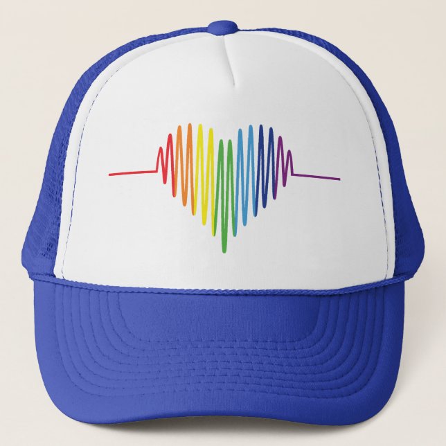 Boné Pulsação de Cores de Orgulho (Frente)