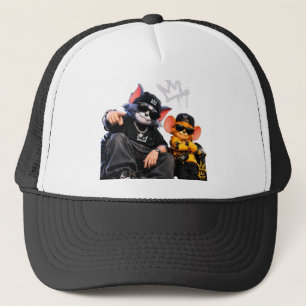 Boné Pulseira de chave redonda de streetwear de Hip-Hop