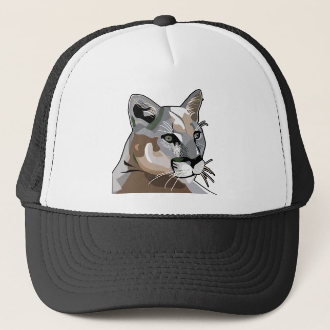 Boné Puma, leão de montanha, puma (Frente)