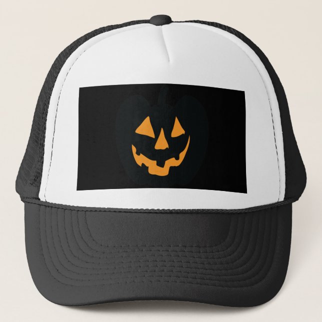 Boné Pumpkin assustador (Frente)