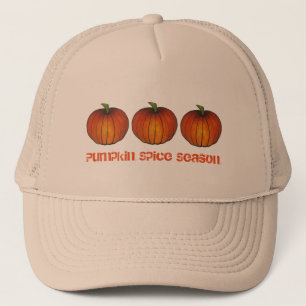 Boné Pumpkin Spice Season Orange Autall Harvest