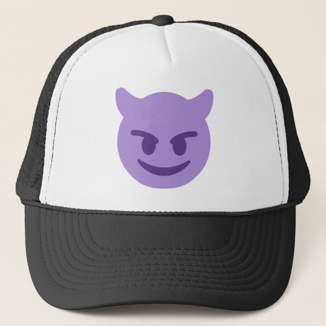 Boné Purple Devil Emoji (Frente)