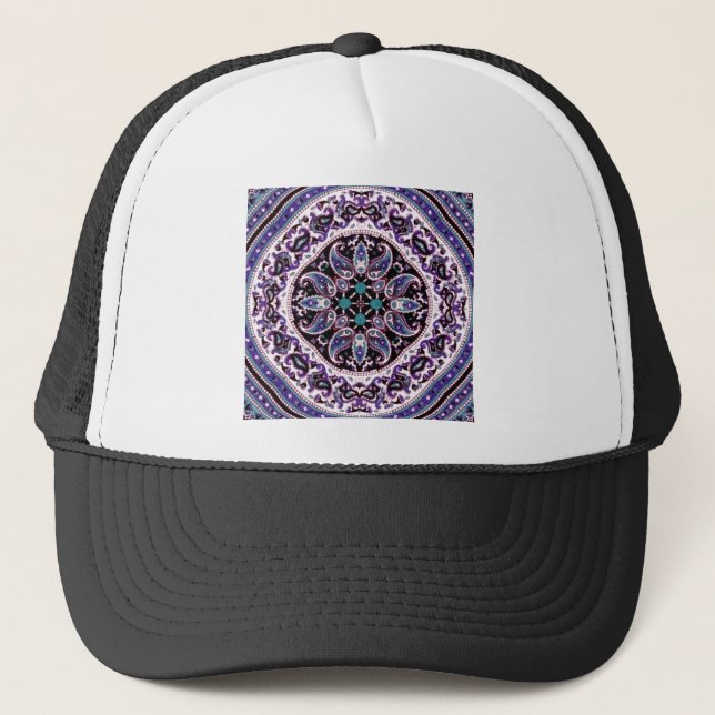 Boné Purple Mandala (Frente)