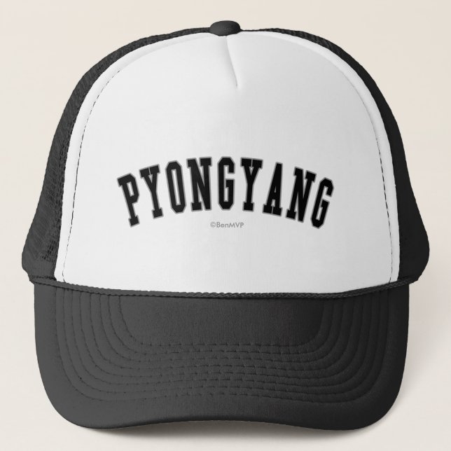 Boné Pyongyang (Frente)