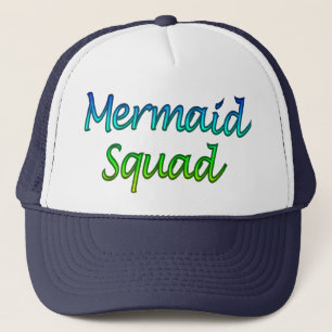 Boné Quadrado de Mermaid
