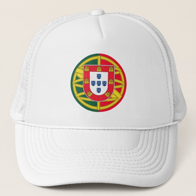 Boné Qualidade da bandeira portuguesa (Frente)