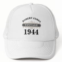 Qualquer Idade de Aniversário Vintage