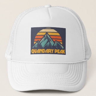 Boné Quandary Peak Colorado Retro Turquesa
