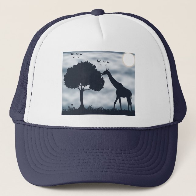 Boné Quando a Lua sussurra para a Girafa (Frente)