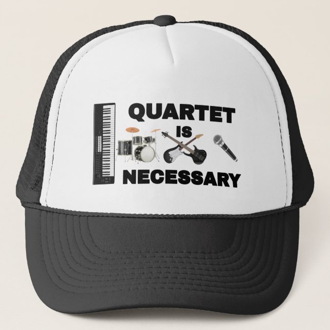 BONÉ QUARTETO É NECESSÁRIO (Frente)