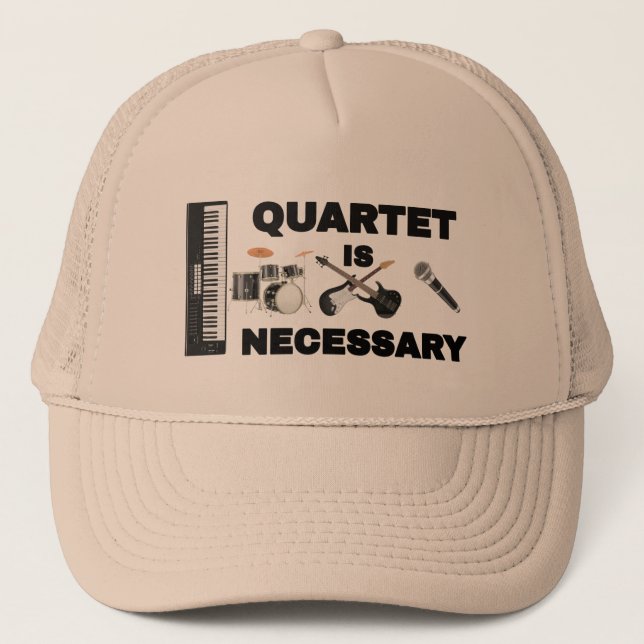 BONÉ QUARTETO É NECESSÁRIO (Frente)