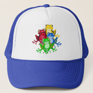 Boné Quatro camisetas e presentes dos sapos