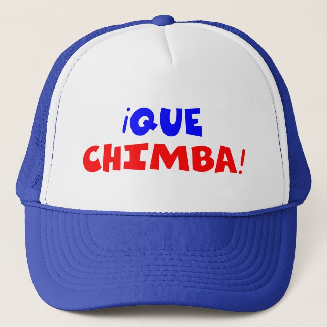 BONÉ QUE CHIMBA (Frente)