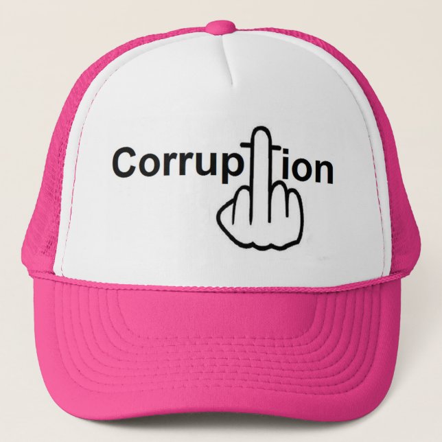 Boné Que Corrupção Cheira (Frente)